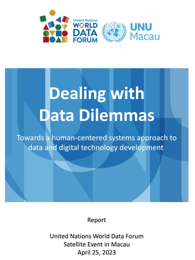 Dealing With Data Dilemmas report cover